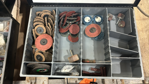 Abrasive starter assortment