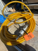 Air dye grinder and air hose