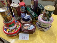 antique tins