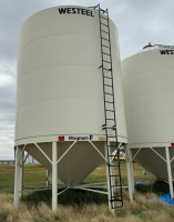 1-Westeel model 1616 hopper bin