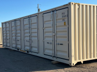 40ft high cube w/ 4 side doors and end door