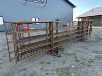 3- 24&rsquo; free standing livestock panels