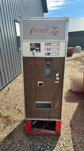 Coca-cola vending machine