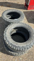 Set of 4 used tires (bf Goodrich LT 275/65R20)