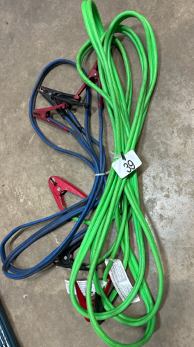 2 sets of jumper cables