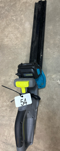 Yard works hedge trimmer w/battery and charger