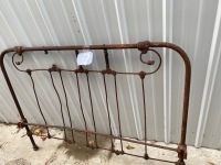 metal headboard