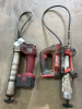 2-electric grease guns 1 w/battery