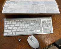 4- new wireless keyboards and mouse