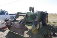 JD 4020 diesel w/5020 front end w/ 46A JD loader & bucket