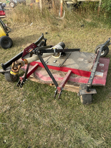 72&rdquo; rear discharge mower (need spindle repair)