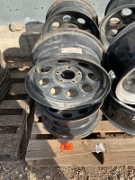 Set of 4 steal rims ford f150