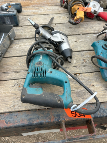 Electric recip saw/ air impact