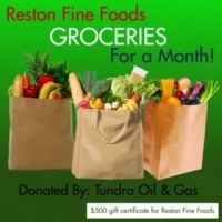 reston fine foods groceries for a month - $500 gift certificate