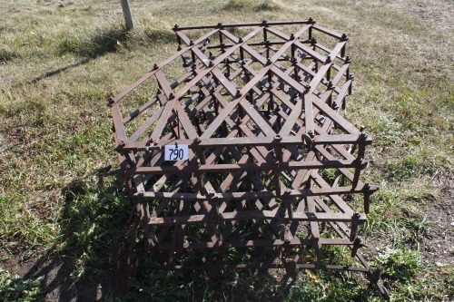 6 sections of diamond harrows