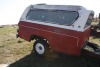 Truck box trailer w/ cap - 2
