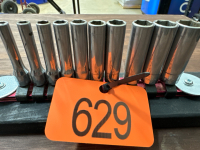 Snap-on 1/4 drive deep sockets 3/16-9/16