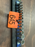 Gearwrench 1/4 drive metric sockets 4-15mm