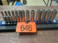 Gearwrench 1/4 drive metric deep sockets