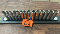 Jet 1/2 drive deep metric sockets