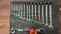 Mastercraft metric wrenches 6-22mm