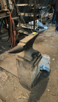 Anvil on block
