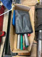 10- cobalt boring bars. 2 steel boring bars. Small gauges