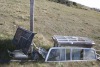Ford grill, sliding rear window, mirrors