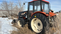 Zetor front wheel assist tractor w/loader (not running)