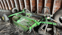 JD tractor 609 pull type mower