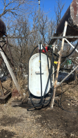 Small fuel tank with electric pump