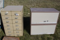 2 - filing cabinets