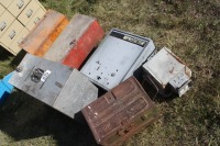 Qty. Of metal tool boxes
