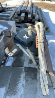 Bobcat skid steer mount post hole drill