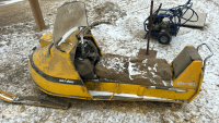 Ski-doo vintage snow machine