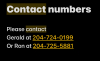 Contact numbers