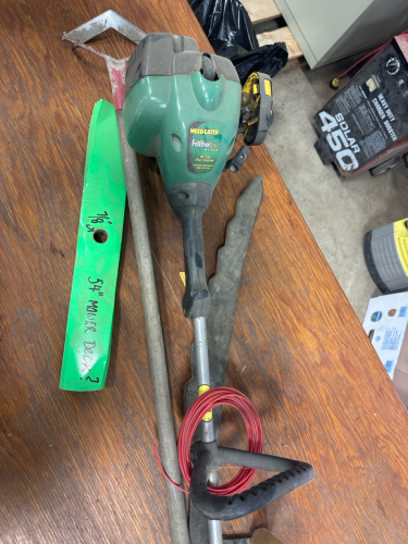 Mower blades,gas weed eater,ice saw