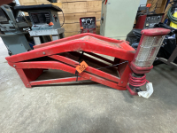 Metal car ramps& light