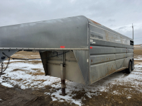 1995 Geortzen 24&rsquo; stock trailer