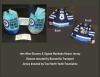 Jets Wine Glasses & Signed Manitoba Moose Jersey