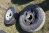 Bf Goodrich 245/75/17 on 8 hole rim, Arctic Claw 245/70/17 on 8 hole rims,