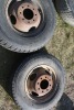 6 - misc. Trailer tires on rims 16's & 16.5's