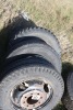 6 - misc. Trailer tires on rims 16's & 16.5's - 3