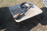 shop table & tiger torch