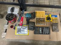 Assortment of drill bits