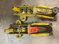 2- 2 ton floor jacks