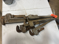 Aluminum pipe wrenches