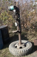 wall drill on stand
