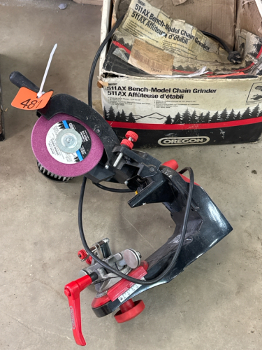 Chain saw sharpener