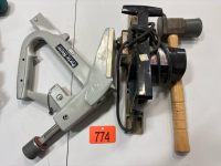 Portanailer planer and mallet